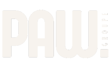 Logo officiel de PAW GROUPE, marque française spécialisée dans les box pour chiens responsables et solidaires